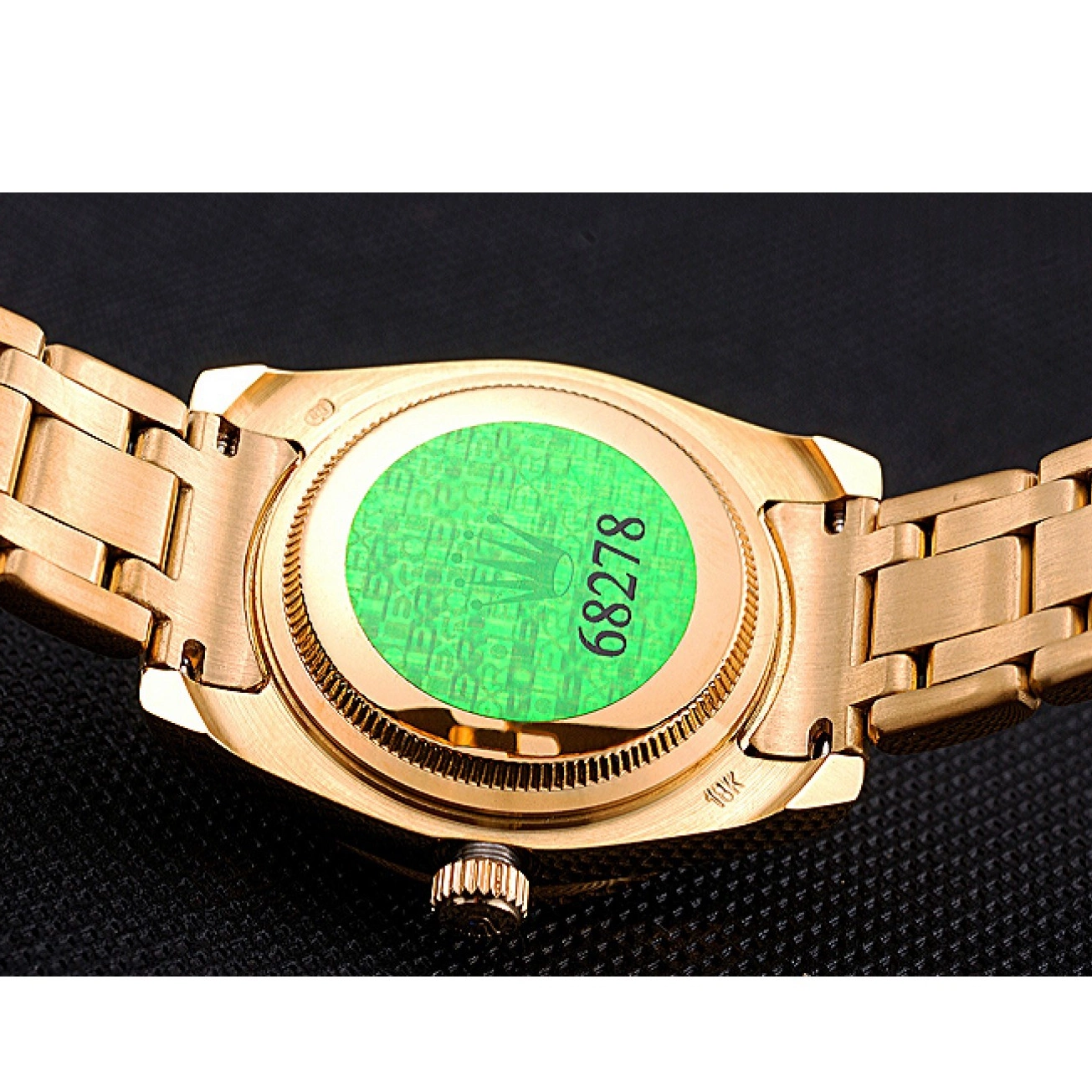 AAA Replica Watches Case 622835 Bracelet Rolex Gold Jewels Diamond Bezel And Dial Pink Datejust 0818